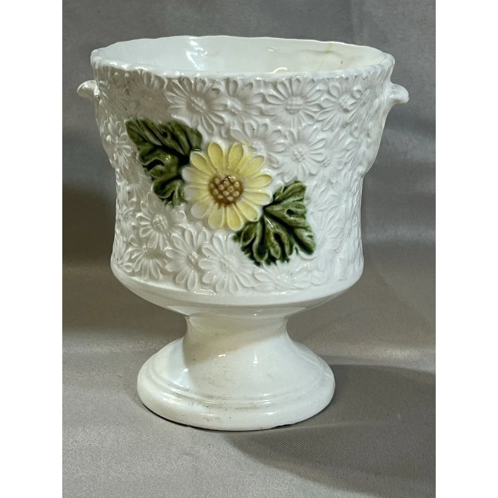 VTG Lefton Sunflower Planter/Vase Garden C-1935 5.5